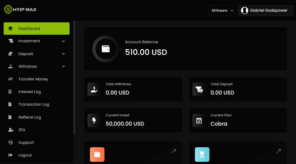 Hyipmax Investment