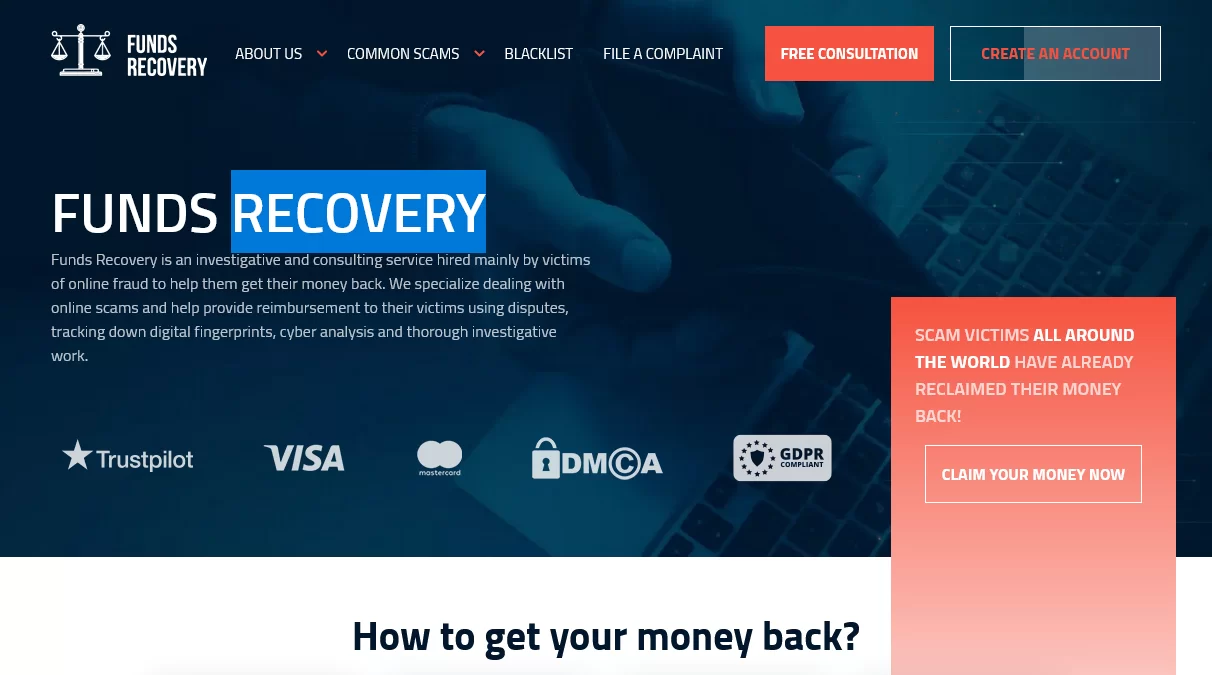REC FUNDS RECOVERY